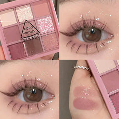 Nine-Color Eyeshadow Palette