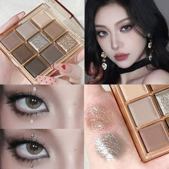Nine-Color Eyeshadow Palette