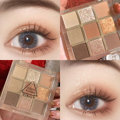 Nine-Color Eyeshadow Palette