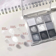 Nine-Color Eyeshadow Palette