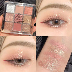 Nine-Color Eyeshadow Palette